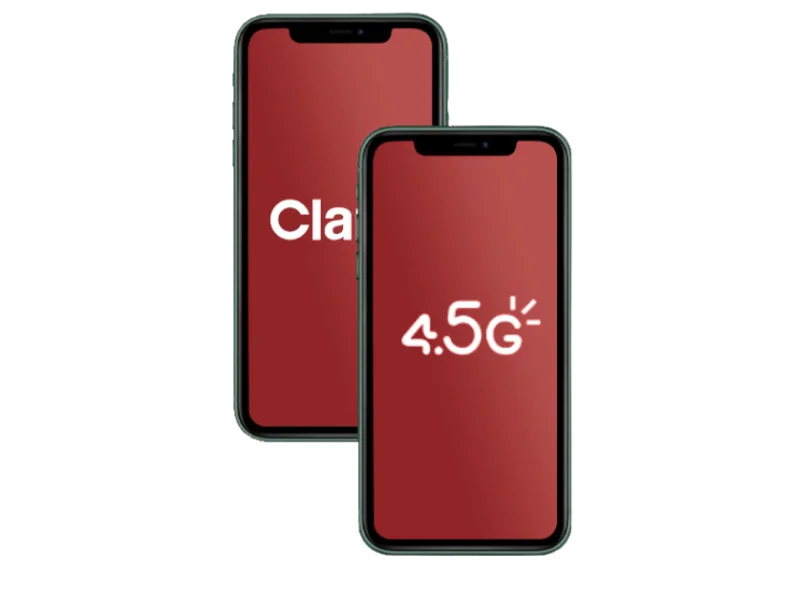 Smartphones com Claro 4 e 5g